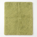 Australian Merino sheepskin rug in Eucalyptus green